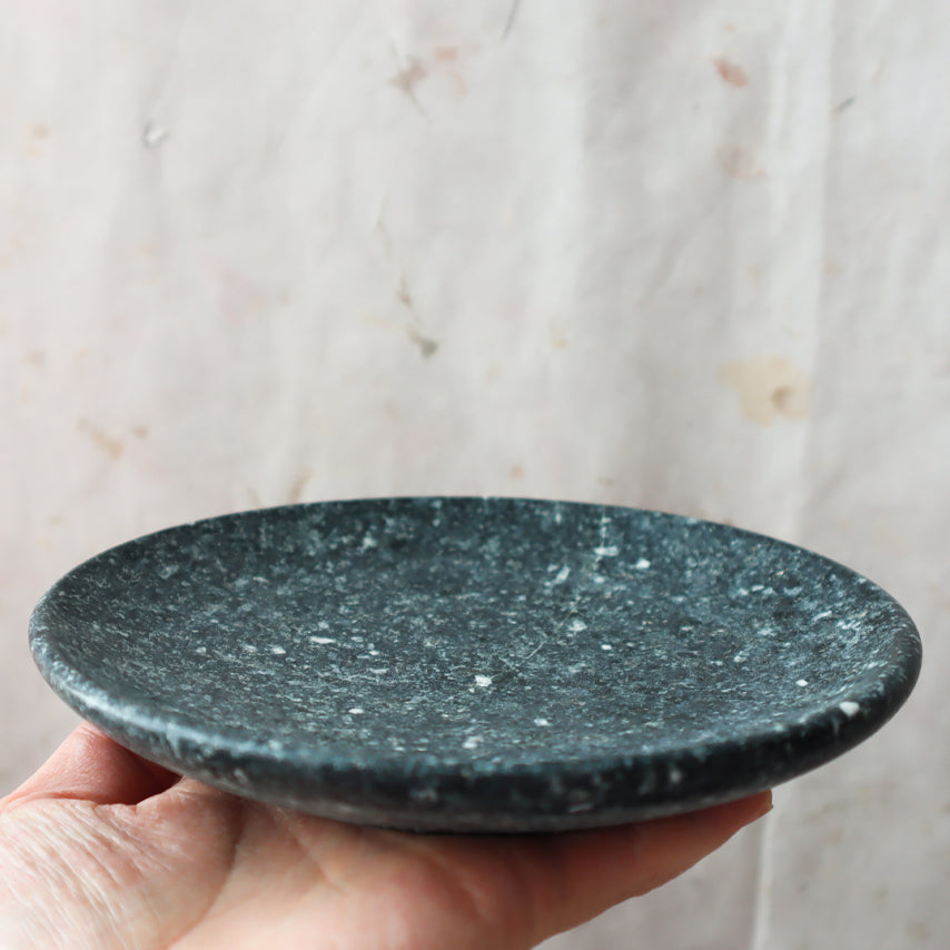 Jangsu Soapstone Tea Cup Set - Traditional Korean Gobdol Stoneware (장수 곱돌 찻잔 세트)