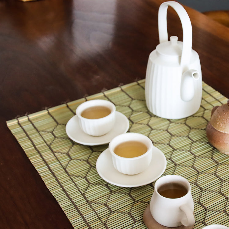 Damyang Handwoven Bamboo Tea Mat (대나무 다도 티매트)