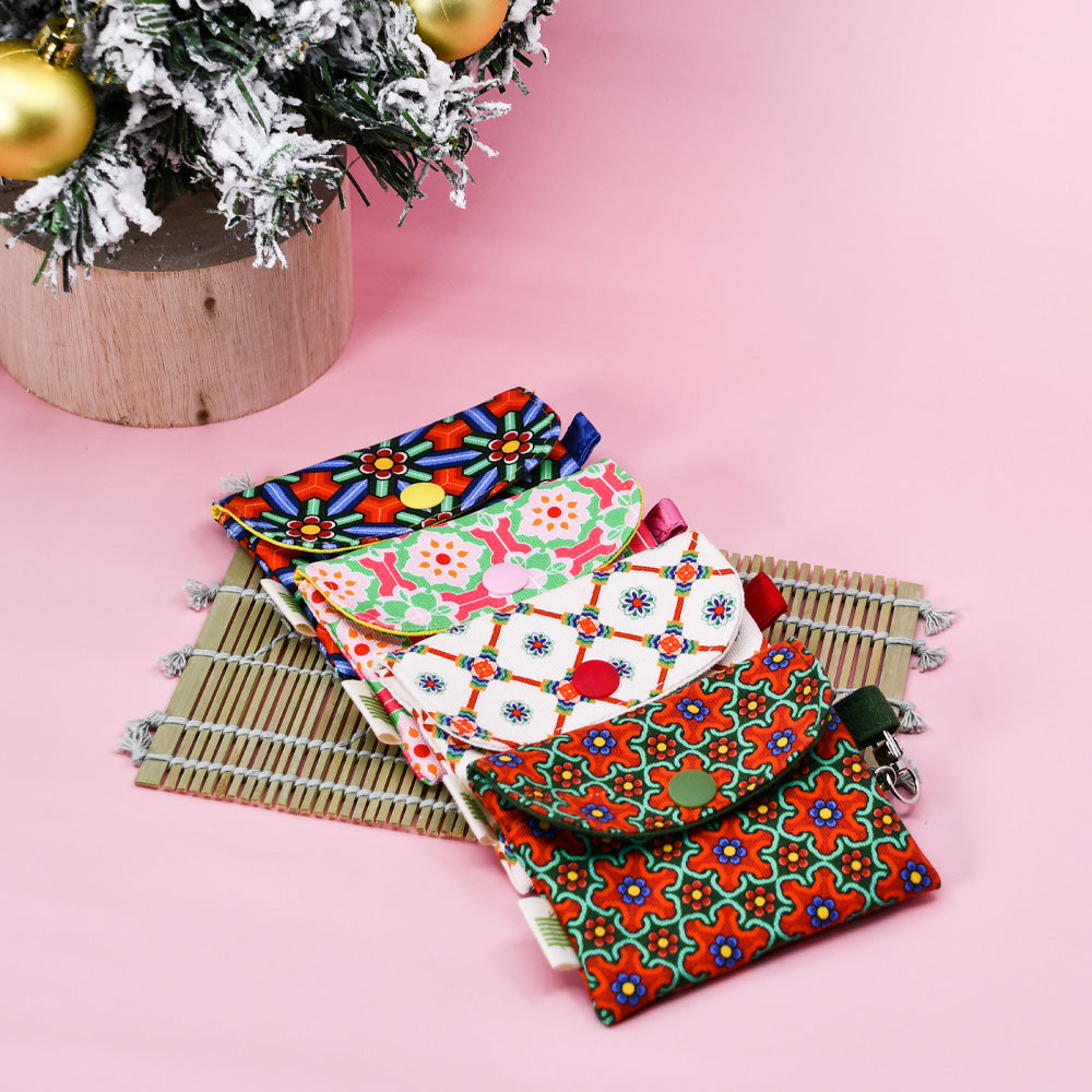 Korean Pattern Card Wallet (전통문양 카드지갑)