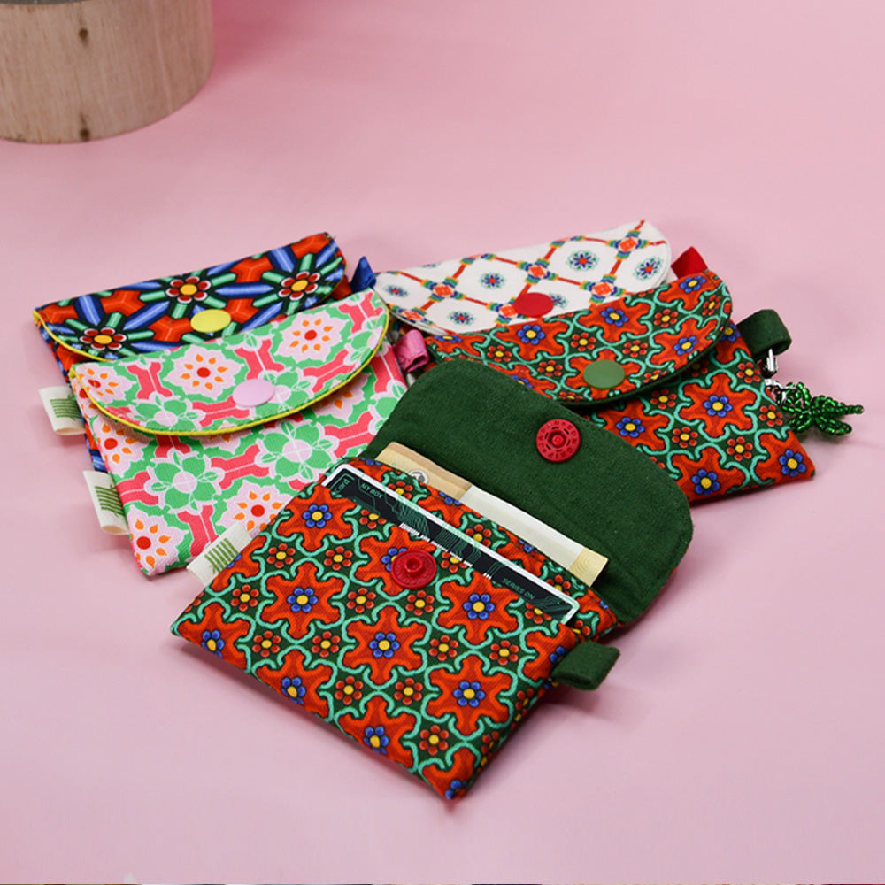 Korean Pattern Card Wallet (전통문양 카드지갑)