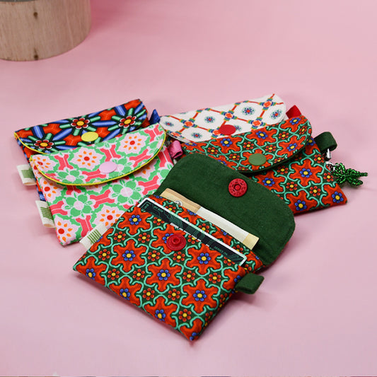 Korean Pattern Card Wallet (전통문양 카드지갑)