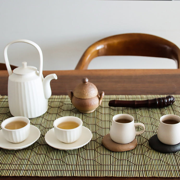 Damyang Handwoven Bamboo Tea Mat (대나무 다도 티매트)