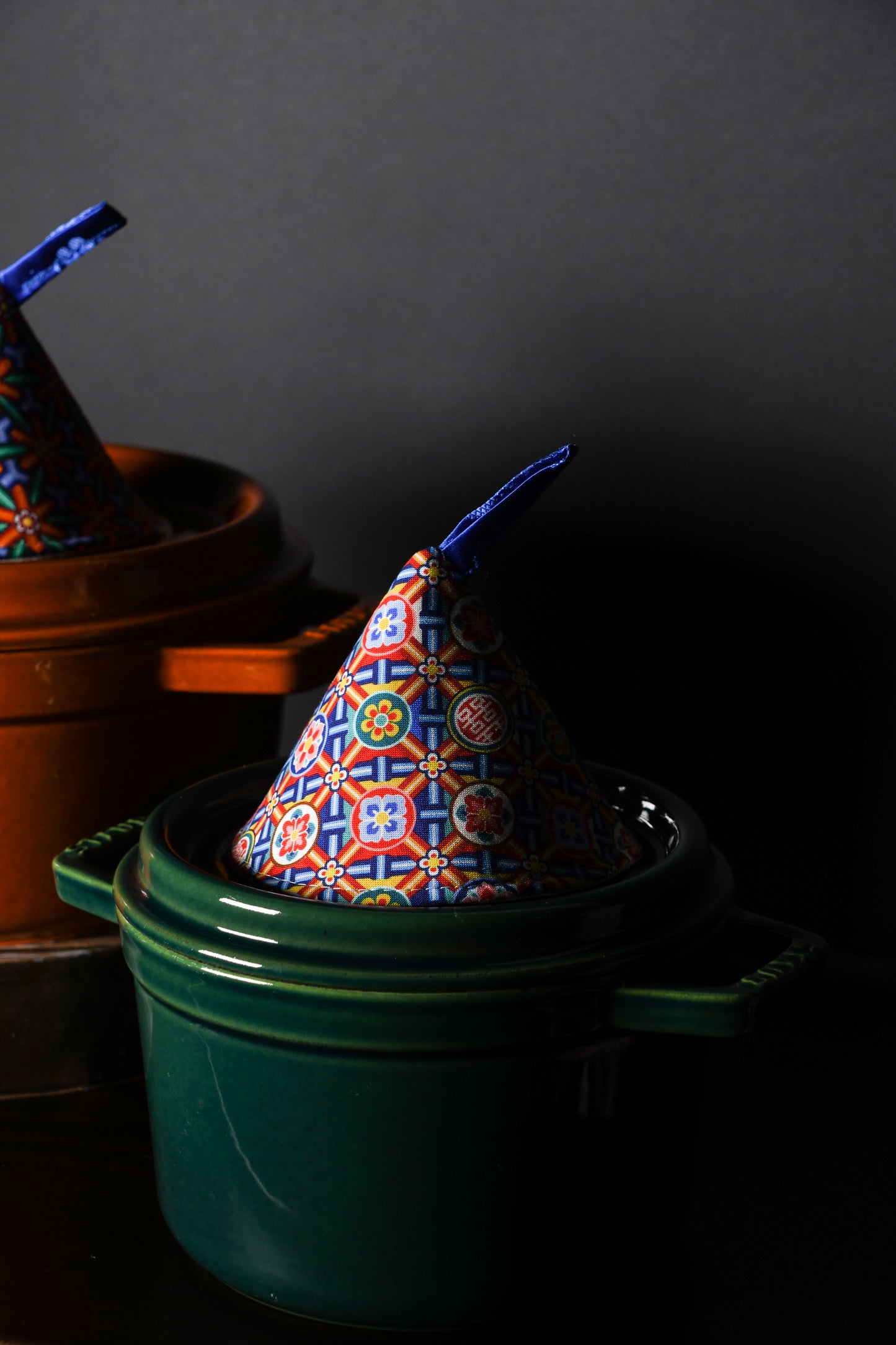 Korean Heat Hat – A Quiet Touch of Tradition (전통문양 냄비 고깔)